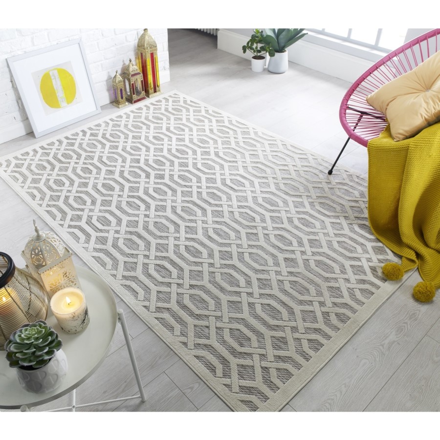 Natural Indoor/Outdoor Rug 120x170cm - Flair Mondo