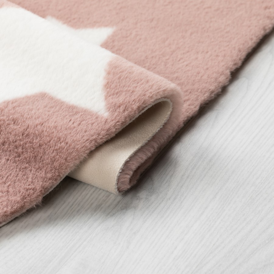 Twinkle Candy Floss Pink Kids Rug 90x150cm - Flair