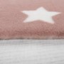 Twinkle Candy Floss Pink Kids Rug 90x150cm - Flair