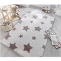Twinkle Sherbet White Pink Kids Rug 90x150cm - Flair