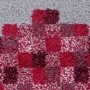 Pixel Heart Pink & Grey Kids Rug 80x120cm - Flair