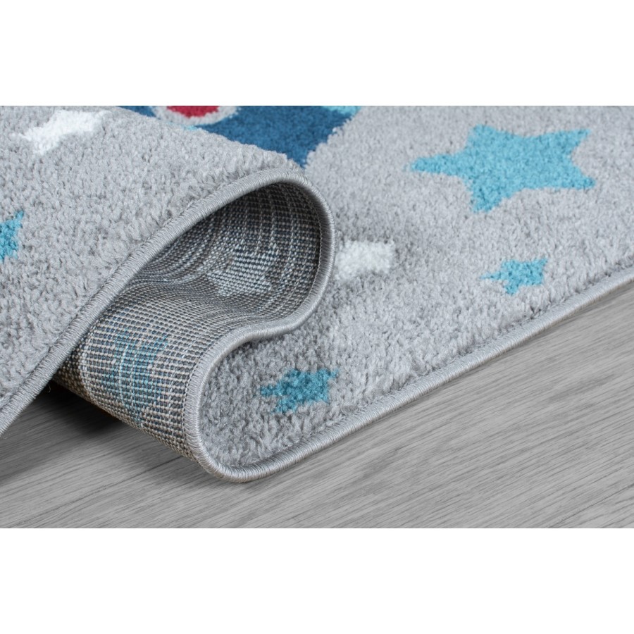Flair Rocket Multicoloured Kids Rug - 80 by 120 cm