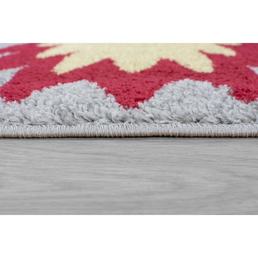 Flair Rocket Multicoloured Kids Rug - 80 by 120 cm