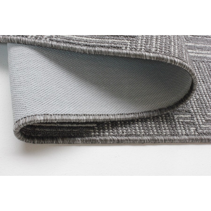 Charcoal Grey Hallway Runner Rug 57x230cm - Flair Pinnacle