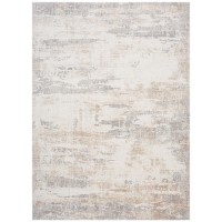 Large Cream and Grey Rug - 120x180cm - Astral