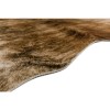 Brown Faux Cowhide Rug - 190x240cm