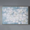 White Blossom Framed Wall Art - Caspian House