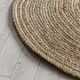 Round Natural Jute Rug - Mapplewell