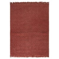 Caspian House Hand Crafted Burnt Orange Rug - 120 x 170 cm