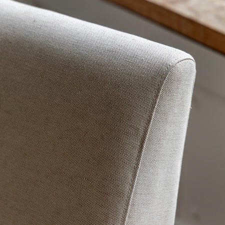 Natural Linen Armchair Neyland Gallery Furniture123