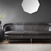 Tesoro Sofa Black Leather