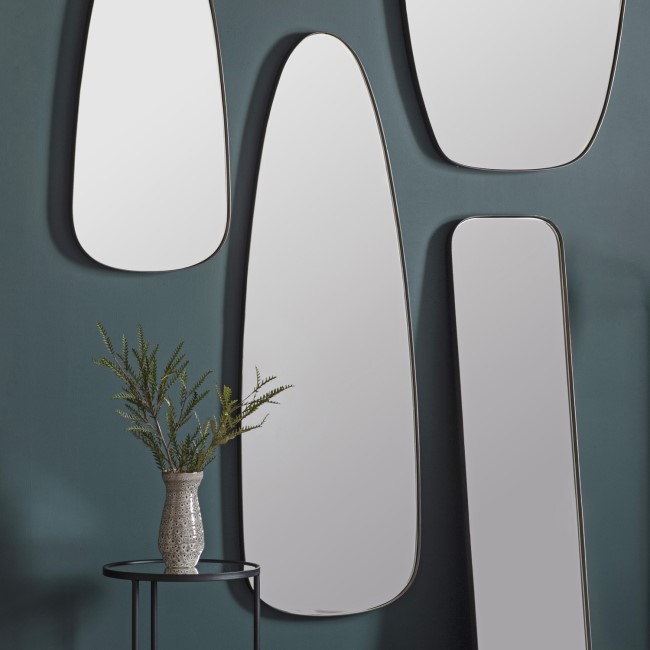 GRADE A1 - Wall Mirror with Unique Shape - Bursa