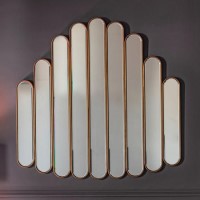 Monarch Gold Mirror - Caspian House  Monarch Gold Mirror - Caspian House