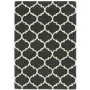 Black & White Rug with Pattern - 120x170cm