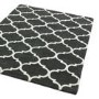 Black & White Rug with Pattern - 120x170cm