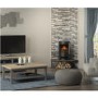 Be Modern Tunstall Electric Stove in Matt Black