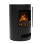 Be Modern Tunstall Electric Stove in Matt Black