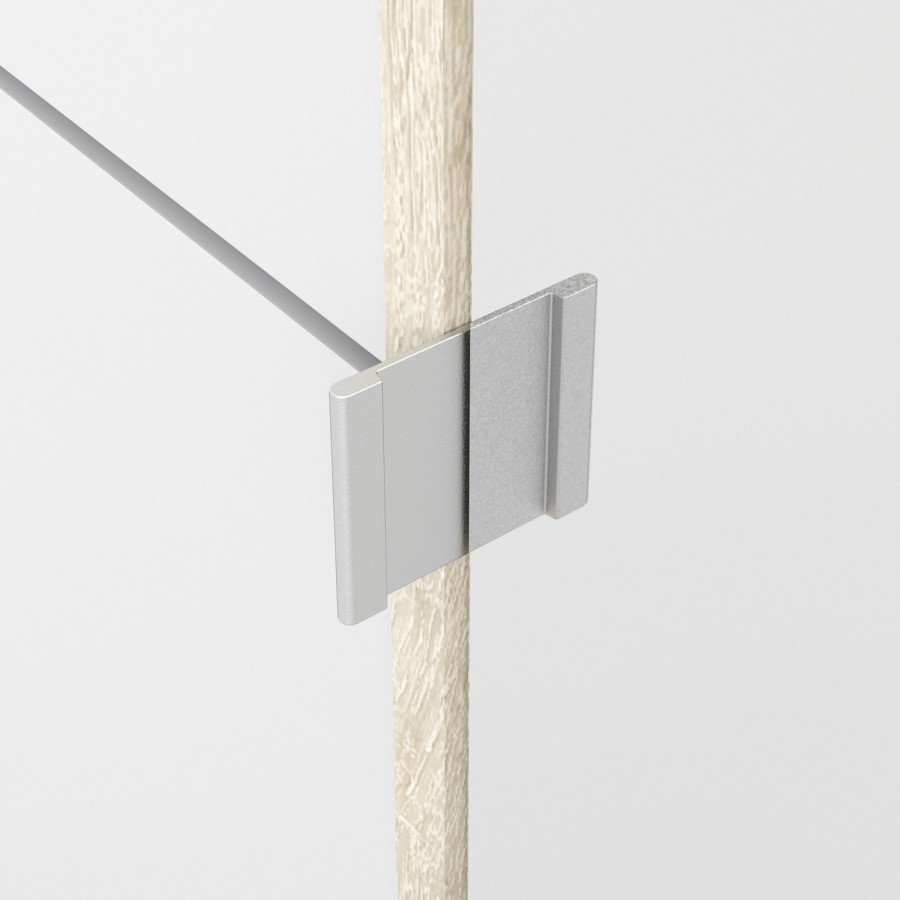 Slim White Shoe Cabinet with 5 Doors & Mirror