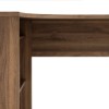 Function Plus Corner Desk 2 Drawers in Walnut