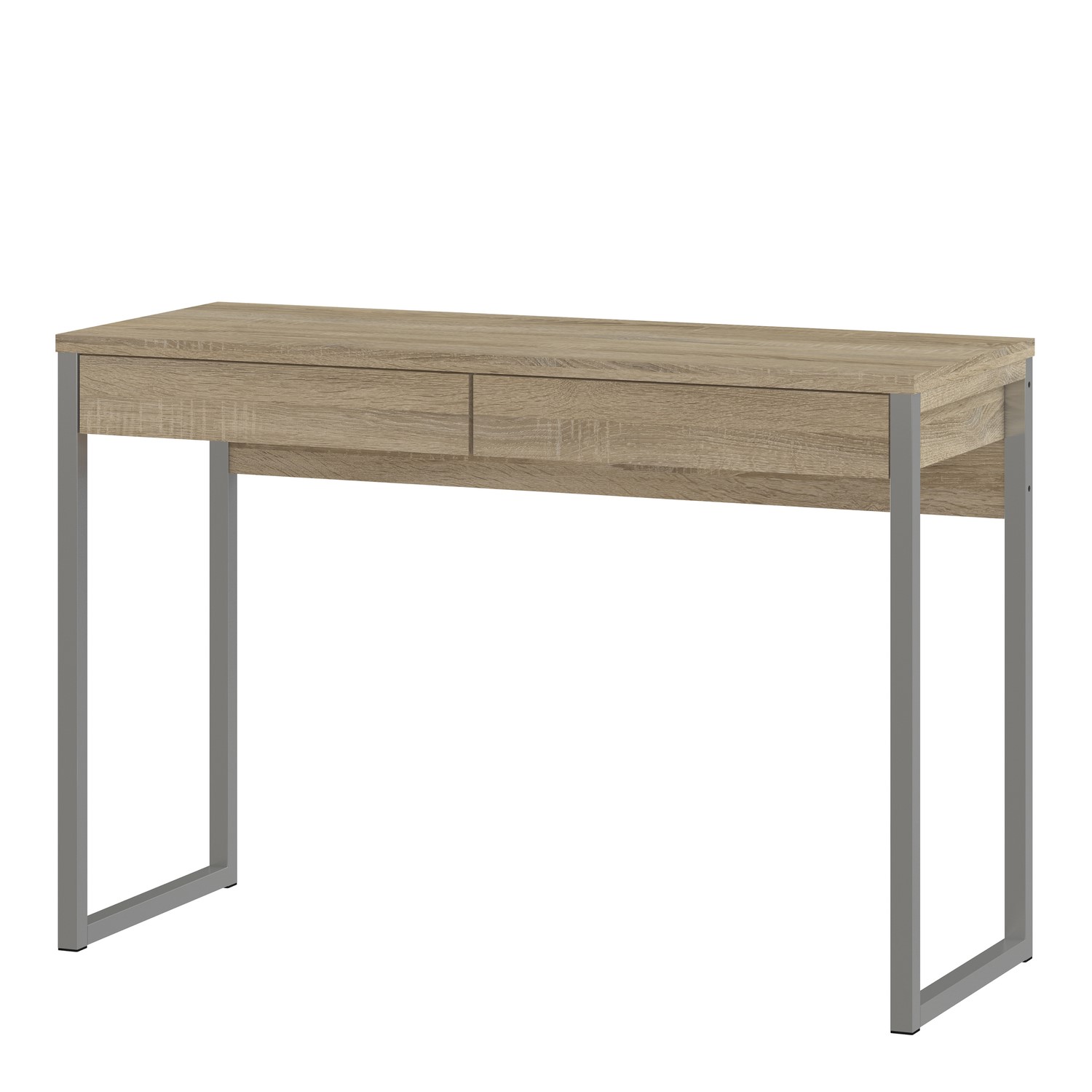Read more about Small oak effect office desk with drawers function plus