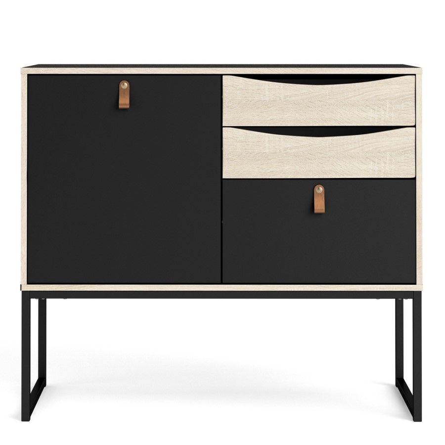 Stubbe Sideboard with 1 Door and 3 Drawers
