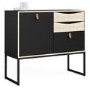 Stubbe Sideboard with 1 Door and 3 Drawers
