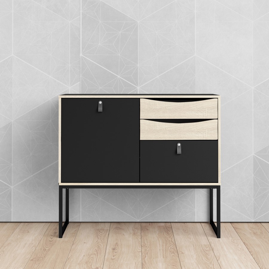 Stubbe Sideboard with 1 Door and 3 Drawers