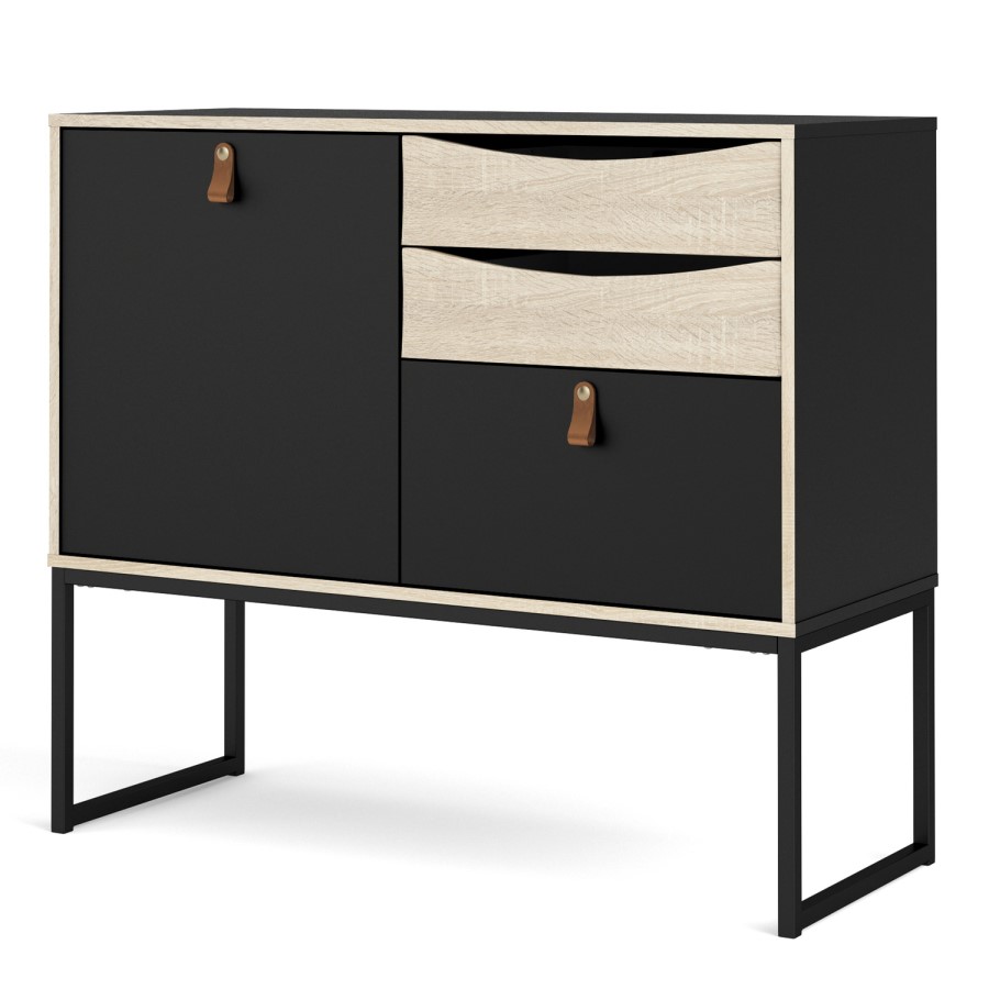 Stubbe Sideboard with 1 Door and 3 Drawers
