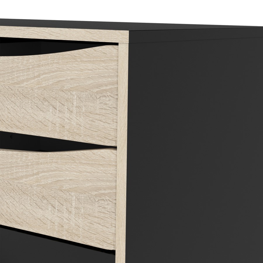 Stubbe Sideboard with 1 Door and 3 Drawers