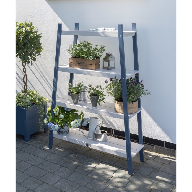 Galaxy Garden Plant Shelf in Grey and Blue