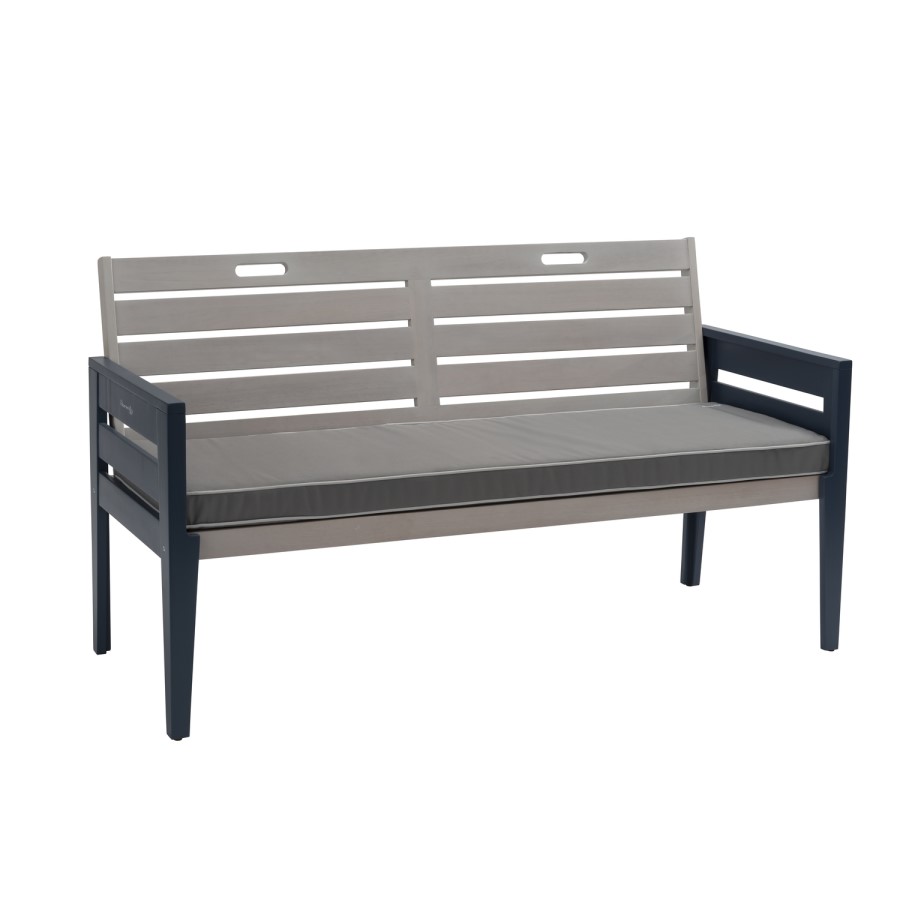 3 Seater Garden Bench with Cushion - Galaxy