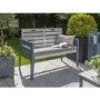2 Seater Garden Bench with Cushion - Galaxy