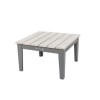 Grigio Wooden Garden Table in Grey