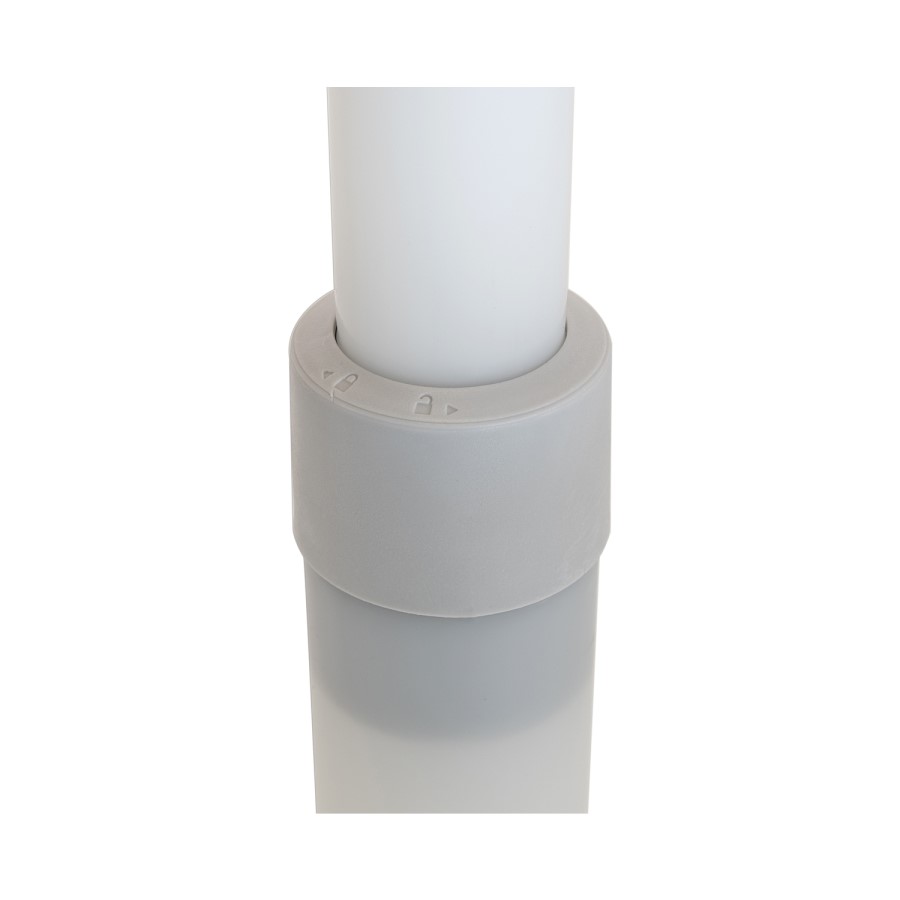 Keter White Plastic Outdoor Illuminated Cool Bar Table