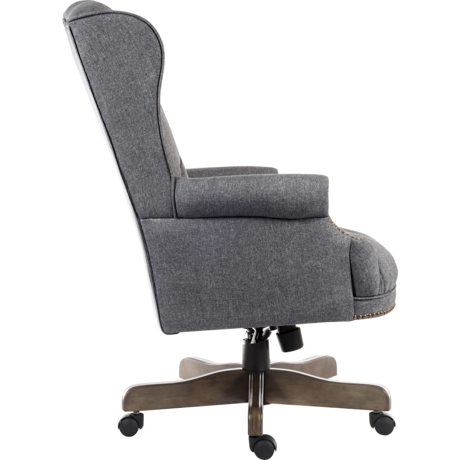 Swivel office chair grey Clearance