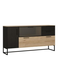 Cordoba Glazed Sideboard - 3 Doors 2 Drawers