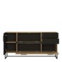 Cordoba Glazed Sideboard - 3 Doors 2 Drawers
