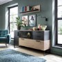 Cordoba Glazed Sideboard - 3 Doors 2 Drawers