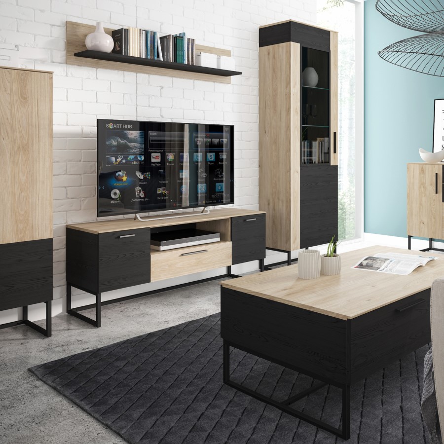 Cordoba TV Unit - 2 Doors 1 Drawer 1 Shelf