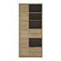 Shetland Tall Wide 1 Door 4 Drawer Storage Cabinet