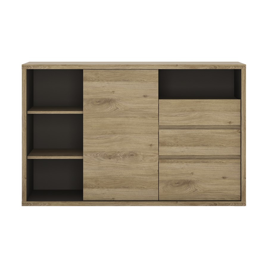 Shetland 1 Door 3 Drawer Sideboard