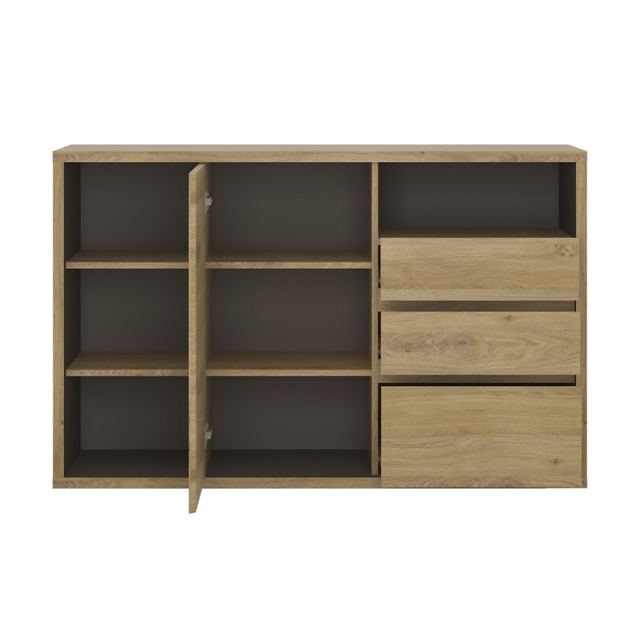 Shetland 1 Door 3 Drawer Sideboard