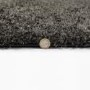 Velvet Shaggy Charcoal Runner Rug - 60 x 230 cm - Flair