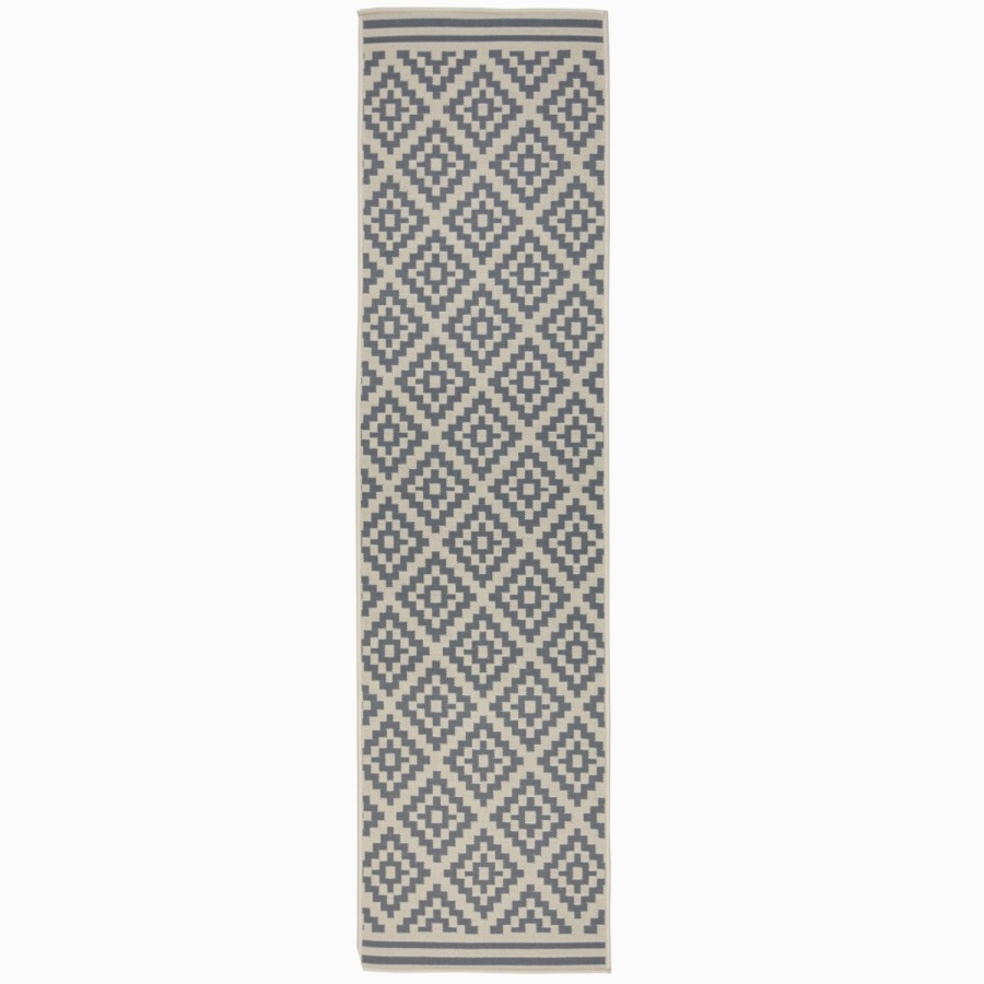 Moretti Beige and Anthracite Runner Rug - 60 x 230 cm - Flair