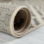 Moretti Beige and Anthracite Runner Rug - 60 x 230 cm - Flair