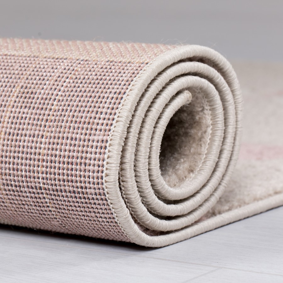 Urban Triangle Blush Runner Pink - 60 x 220 cm - Flair