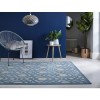Piatto Oro Blue Indoor/Outdoor Rug - 120 x 170 cm - Flair