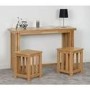 Oak Space Saving Dining Set - Seats 2 - Richmond