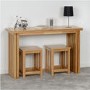 Oak Space Saving Dining Set - Seats 2 - Richmond