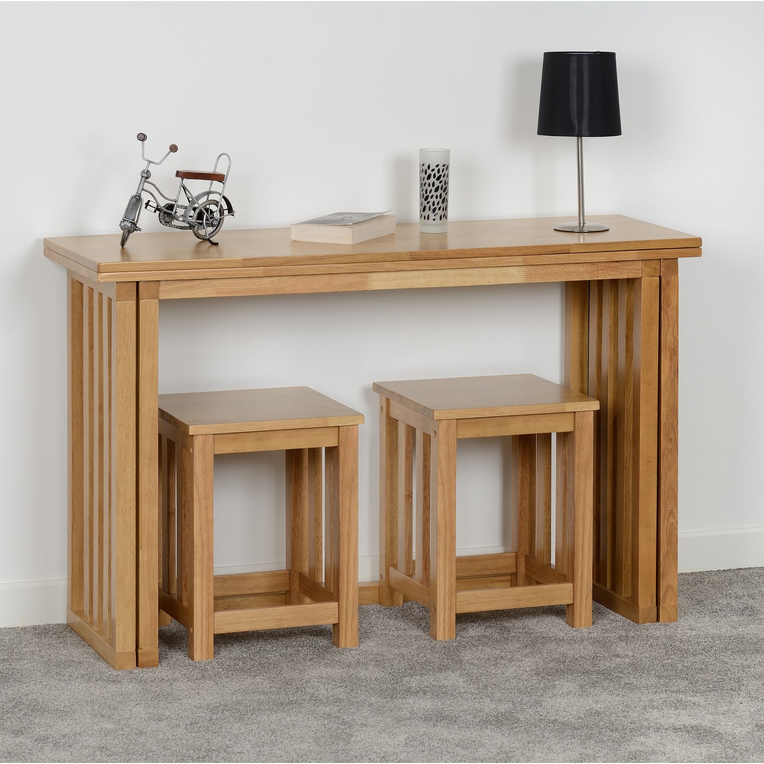 images Space Saving Tables And Chairs Uk richmond foldaway dining set oak effect